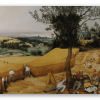 Žně (Bruegel) - samolepka na kartu