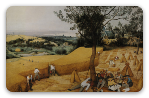 Žně (Bruegel) - samolepka na kartu
