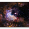 Westerlund 2 - samolepka na kartu
