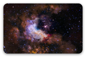 Westerlund 2 - samolepka na kartu