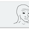 Wojak - samolepka na kartu