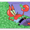 Krabs - samolepka na kartu