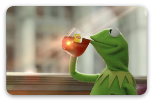 None of my Business - samolepka na kartu