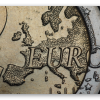 Euro - samolepka na kartu