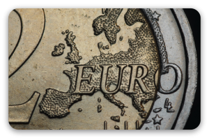 Euro - samolepka na kartu