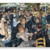 Bál v Moulin de la Galette - samolepka na kartu