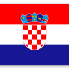 Chorvatsko - samolepka na kartu