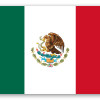 Mexiko - samolepka na kartu