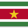 Surinam - samolepka na kartu