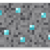 Diamantová ruda - samolepka na kartu