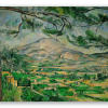 Hora Sainte-Victoire - samolepka na kartu