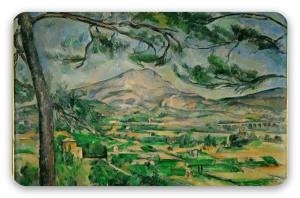 Hora Sainte-Victoire - samolepka na kartu