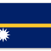 Nauru - samolepka na kartu