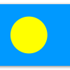 Palau - samolepka na kartu