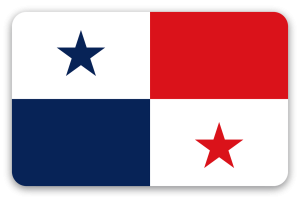 Panama - samolepka na kartu