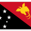 Papua-Nová Guinea - samolepka na kartu