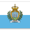 San Marino - samolepka na kartu