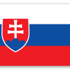 Slovensko - samolepka na kartu