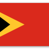 Východní Timor - samolepka na kartu