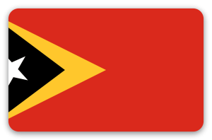 Východní Timor - samolepka na kartu