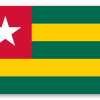 Togo - samolepka na kartu