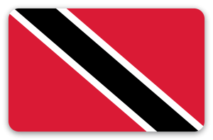Trinidad a Tobago - samolepka na kartu