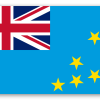 Tuvalu - samolepka na kartu