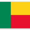Benin - samolepka na kartu
