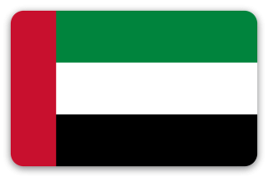 Spojené arabské emiráty - samolepka na kartu