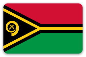 Vanuatu - samolepka na kartu