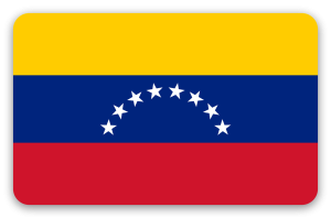 Venezuela - samolepka na kartu
