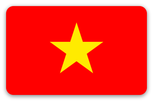 Vietnam - samolepka na kartu