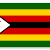 Zimbabwe - samolepka na kartu
