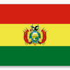 Bolívie - samolepka na kartu
