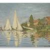 Regata v Argenteuil - samolepka na kartu