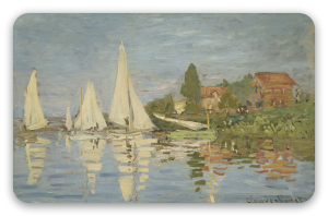 Regata v Argenteuil - samolepka na kartu