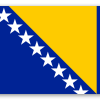 Bosna a Hercegovina - samolepka na kartu