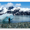 Glacier Bay - samolepka na kartu