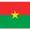 Burkina Faso - samolepka na kartu