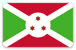 Burundi - samolepka na kartu