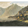 Hallstatt - samolepka na kartu