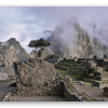Machu Picchu - samolepka na kartu
