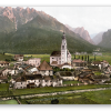 Toblach na fotochromových tiscích - samolepka na kartu