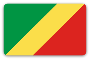 Kongo - samolepka na kartu