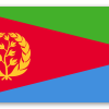 Eritrea - samolepka na kartu