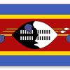 Eswatini - samolepka na kartu