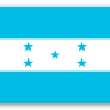 Honduras - samolepka na kartu
