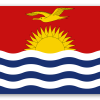 Kiribati - samolepka na kartu