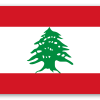 Libanon - samolepka na kartu