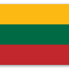 Litva - samolepka na kartu